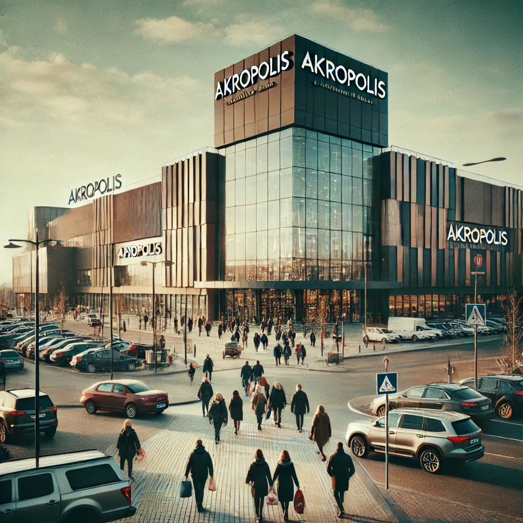 Akropolis Vilnius: miesto širdies prekybos ir pramogų centras