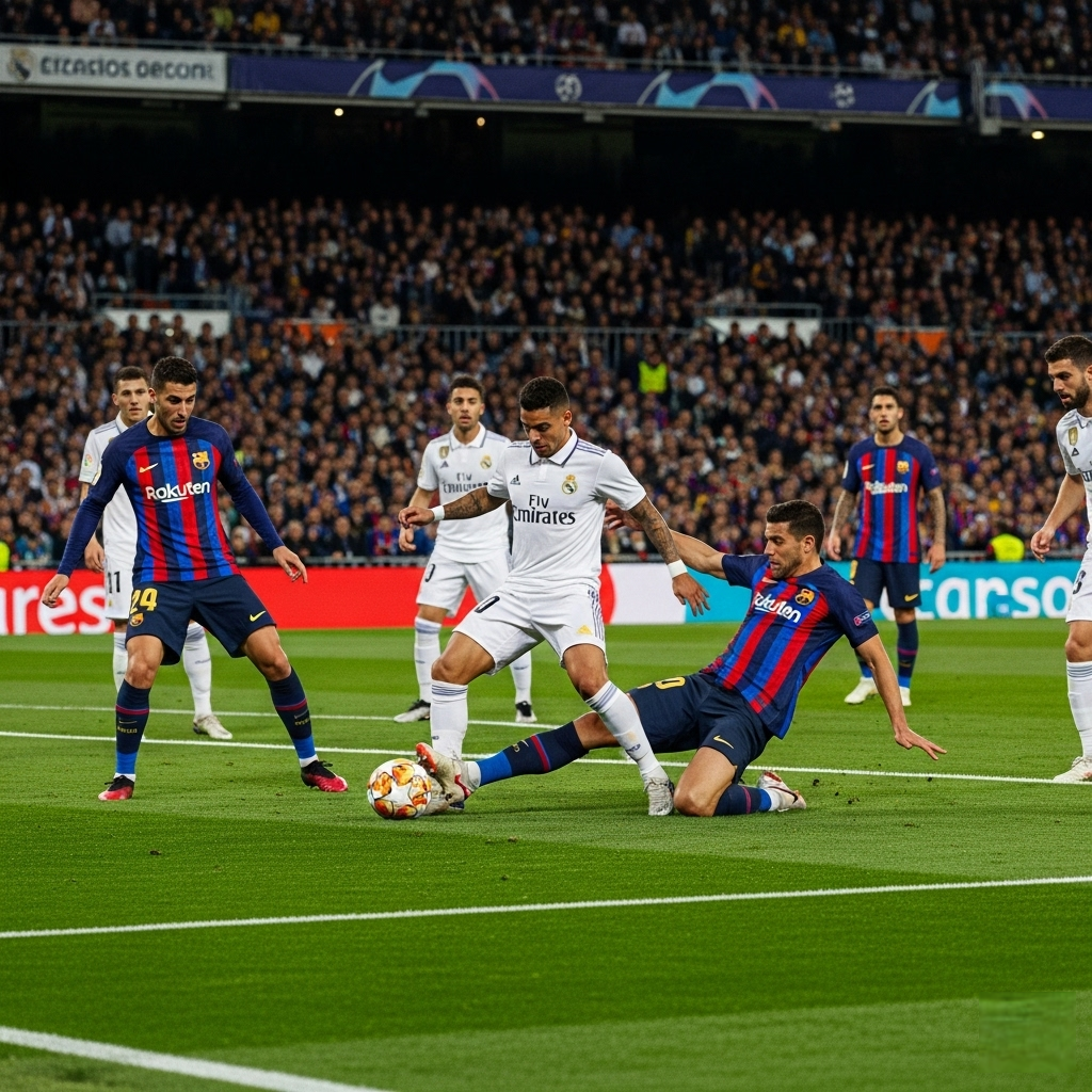 „Real Madrid“ prieš „Barcelona“: Daugiau Nei Futbolas – Amžina Kova Dėl Ispanijos Sostos „Real Madrid“ prieš „Barcelona“: Daugiau Nei Futbolas – Amžina Kova Dėl Ispanijos Sostos