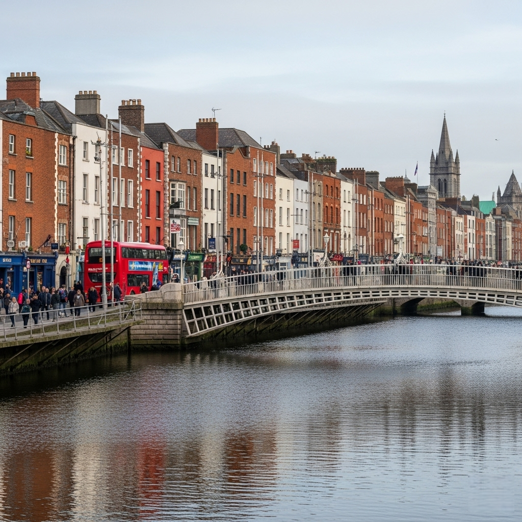 Dublinas: Smaragdinės salos širdis, kurioje verda gyvenimas Dublinas: Smaragdinės salos širdis, kurioje verda gyvenimas