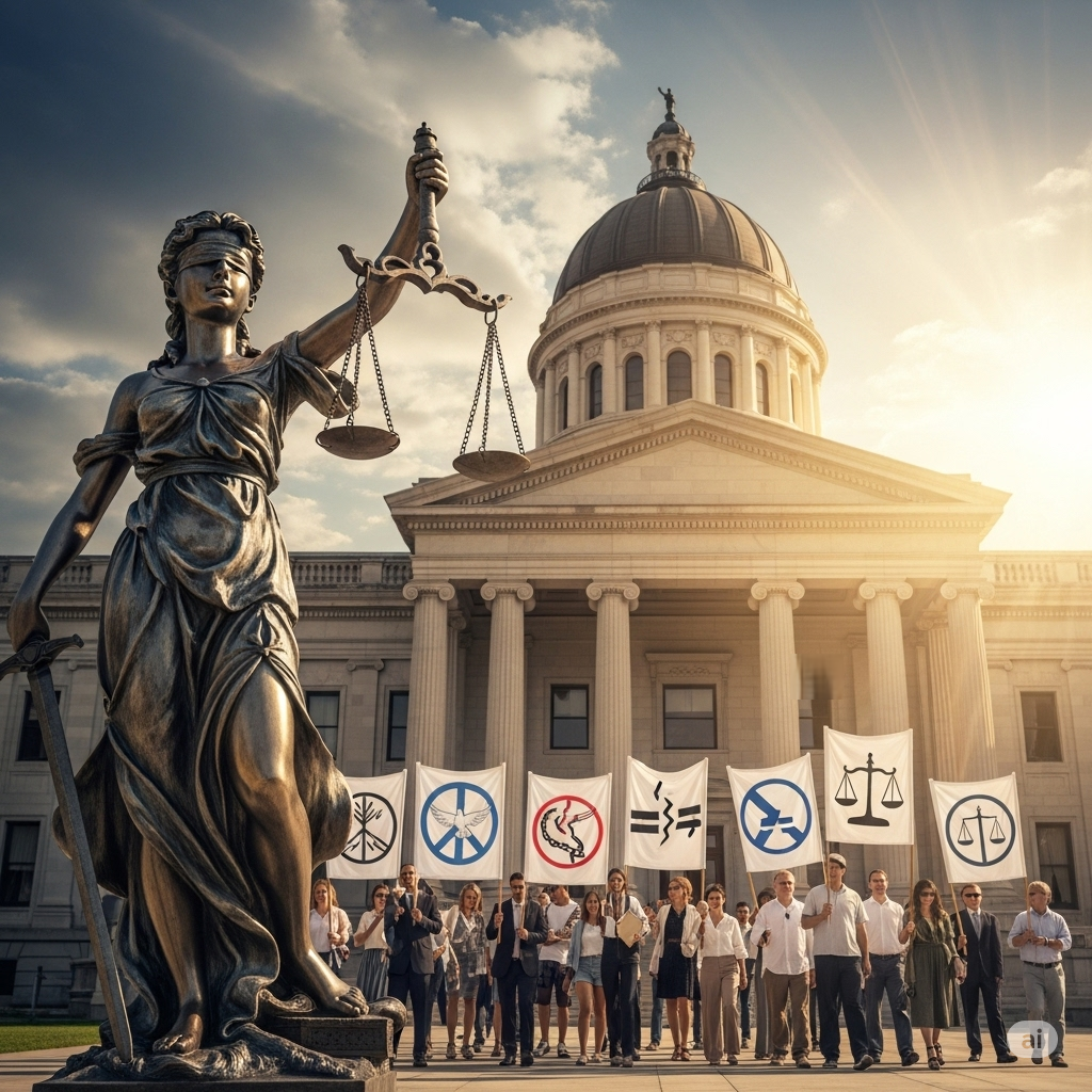 Laisvė ir Teisingumas: Amžina Įtampa Tarp Idealų ir Realybės