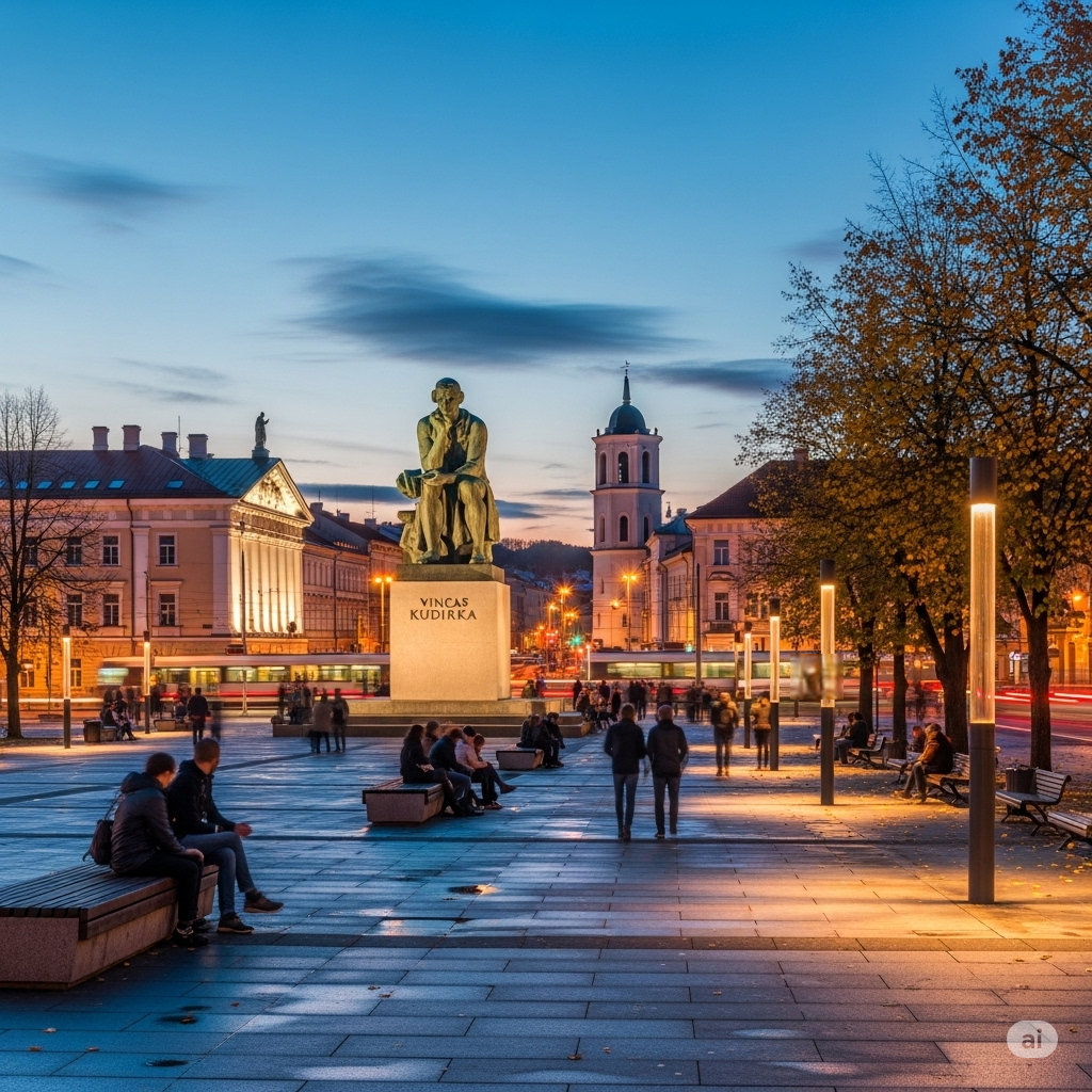 Vinco Kudirkos aikštė: Vilniaus širdis, kurioje pulsuoja istorija ir dabartis Vinco Kudirkos aikštė: Vilniaus širdis, kurioje pulsuoja istorija ir dabartis