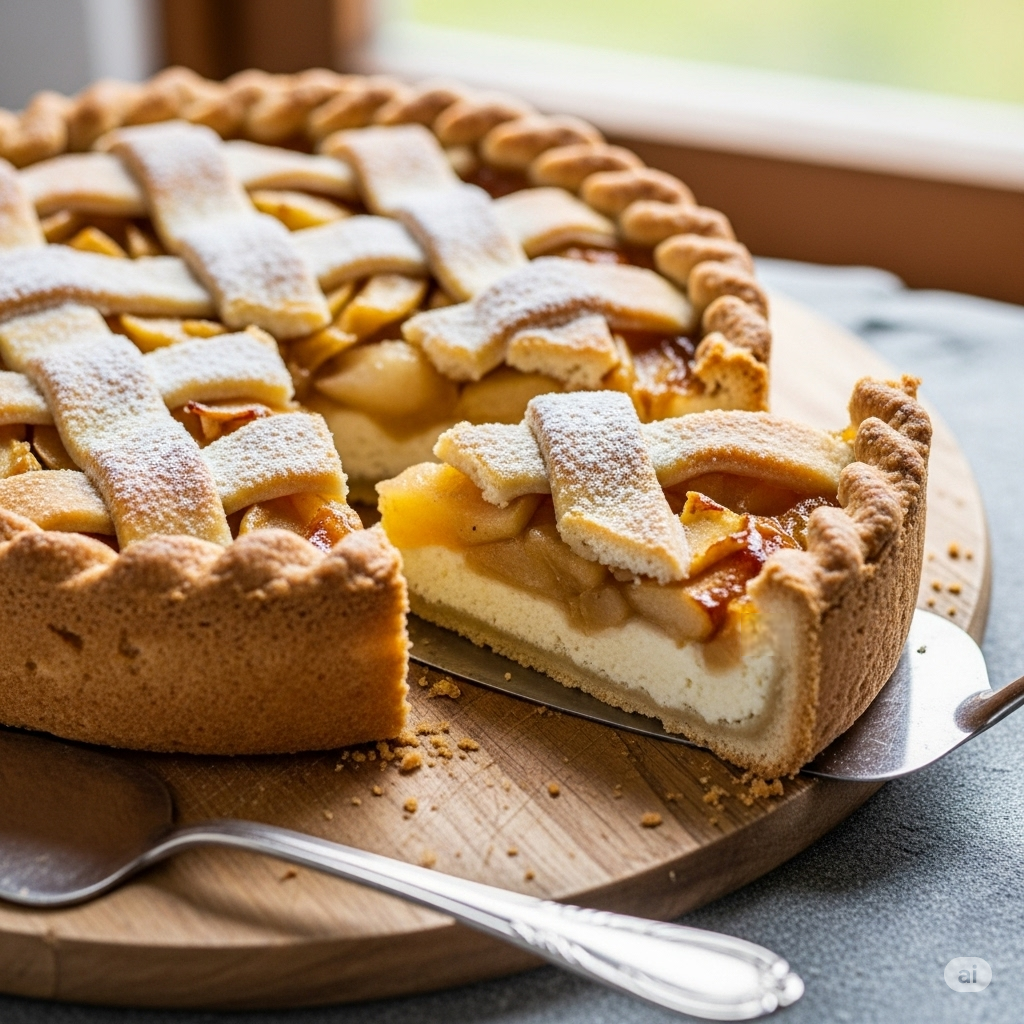 Obuolių ir Varškės Pyragas: Atraskite Iš Naujo Naminį Skanėstą, Kvepiantį Jaukumu ir Tradicijomis