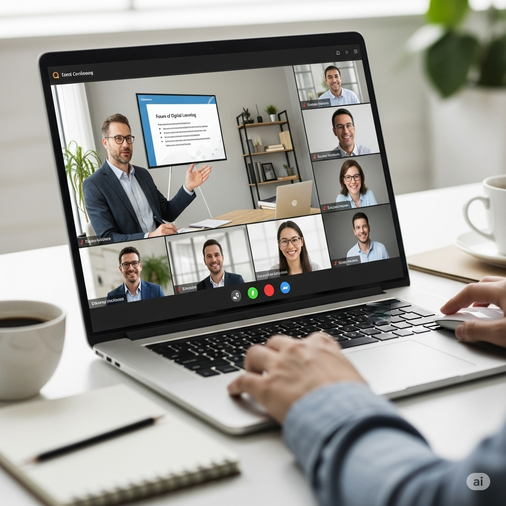 Nuo Pasyvaus Klausytojo iki Aktyvaus Dalyvio: Kaip Išnaudoti Virtualių Konferencijų ir Mokymų Potencialą