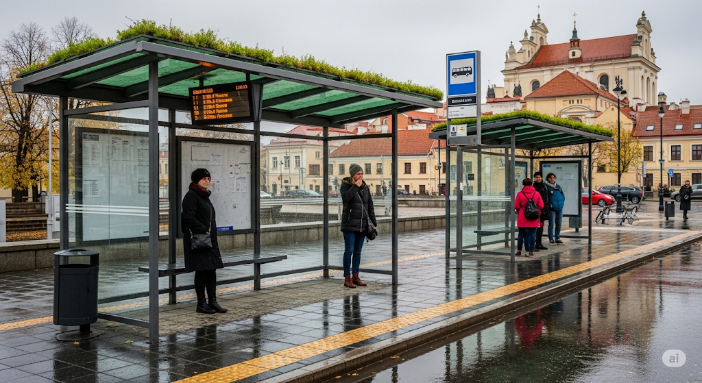 Vilniaus Viešojo Transporto Stotelės: Nuo Paprasto Ženklo iki Išmaniosios Ateities su stops.lt (judu.lt)