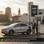 Automobilių taršos mokestis 2025: Naujausia informacija, tarifai ir pokyčiai vairuotojams bei verslui