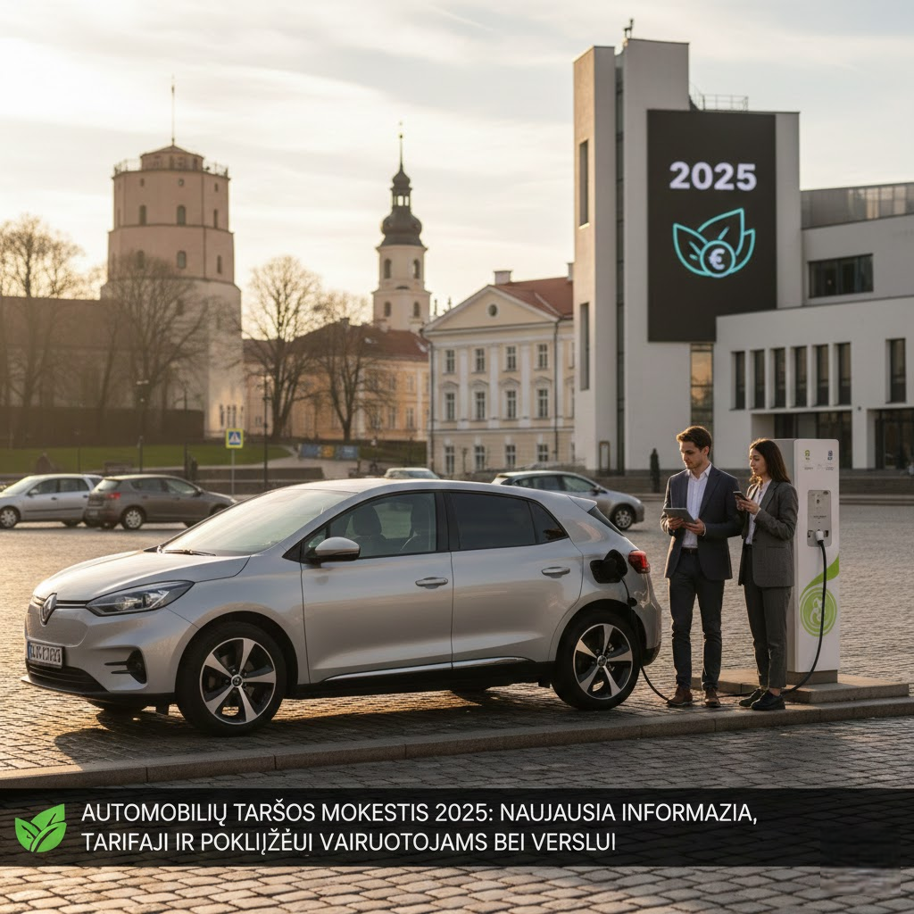Automobilių taršos mokestis 2025: Naujausia informacija, tarifai ir pokyčiai vairuotojams bei verslui Automobilių taršos mokestis 2025: Naujausia informacija, tarifai ir pokyčiai vairuotojams bei verslui