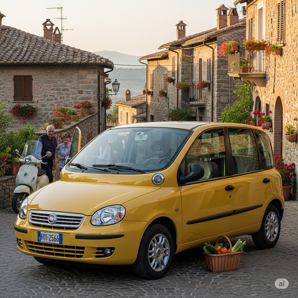 Fiat Multipla: Genialumo ir Beprotybės Istorija Ant Keturių Ratų