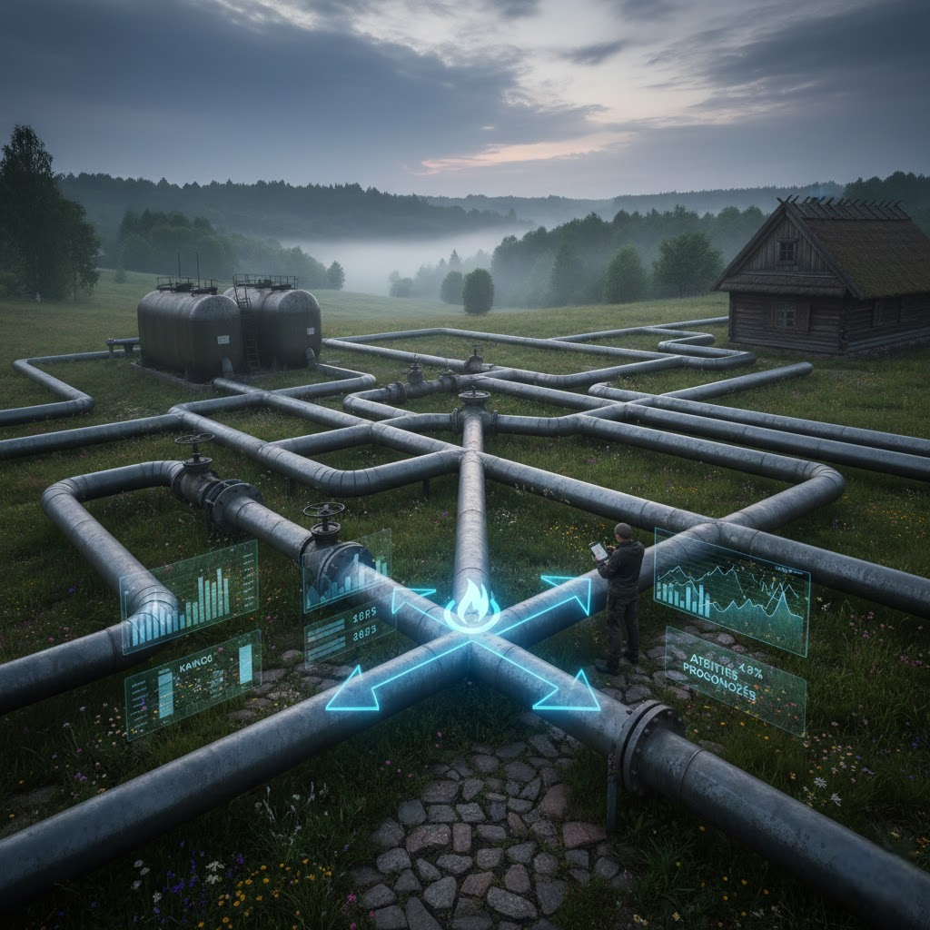 Dujų rinkos labirintai: kaip nepasiklysti tarp kainų, tiekėjų ir ateities prognozių