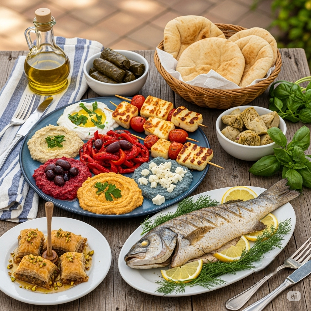 Viduržemio jūros delikatesai: Saulės, skonio ir ilgaamžiškumo paslaptys jūsų lėkštėje