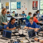 Technologijų edukacija mokyklose: Ar ruošiame Lietuvos vaikus ateičiai, ar tik mokome naudotis įrankiais?