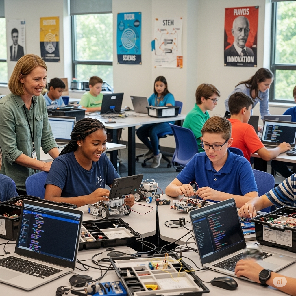 Technologijų edukacija mokyklose: Ar ruošiame Lietuvos vaikus ateičiai, ar tik mokome naudotis įrankiais?
