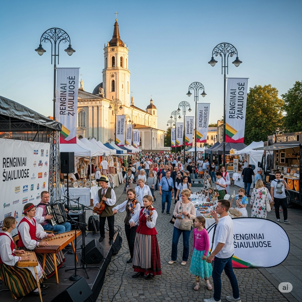 Renginiai Šiauliuose: Atraskite Saulės Miesto Ritmą ir Sielą Renginiai Šiauliuose: Atraskite Saulės Miesto Ritmą ir Sielą