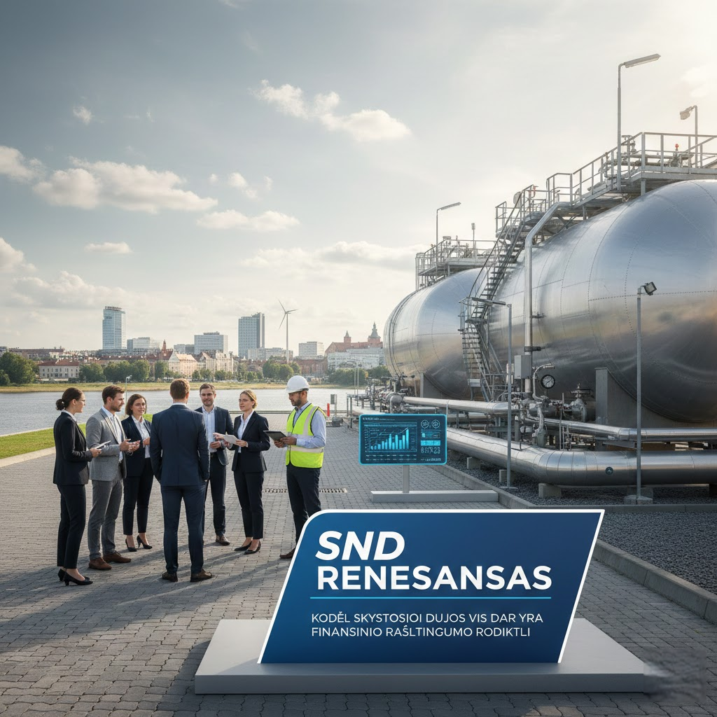 SND Renesansas: Kodėl Skystosios Dujos Vis Dar Yra Finansinio Raštingumo Rodiklis