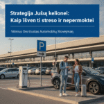 Strategija Jūsų kelionei: Kaip išvengti streso ir nepermokėti už automobilio stovėjimą Vilniaus oro uoste