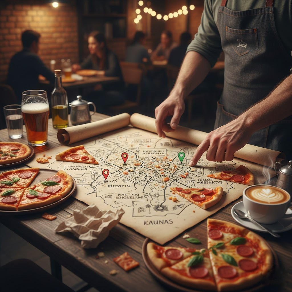 Kauno picos žemėlapis: gurmaniški atradimai, naktiniai išsigelbėjimai ir tešlos meistrų paslaptys