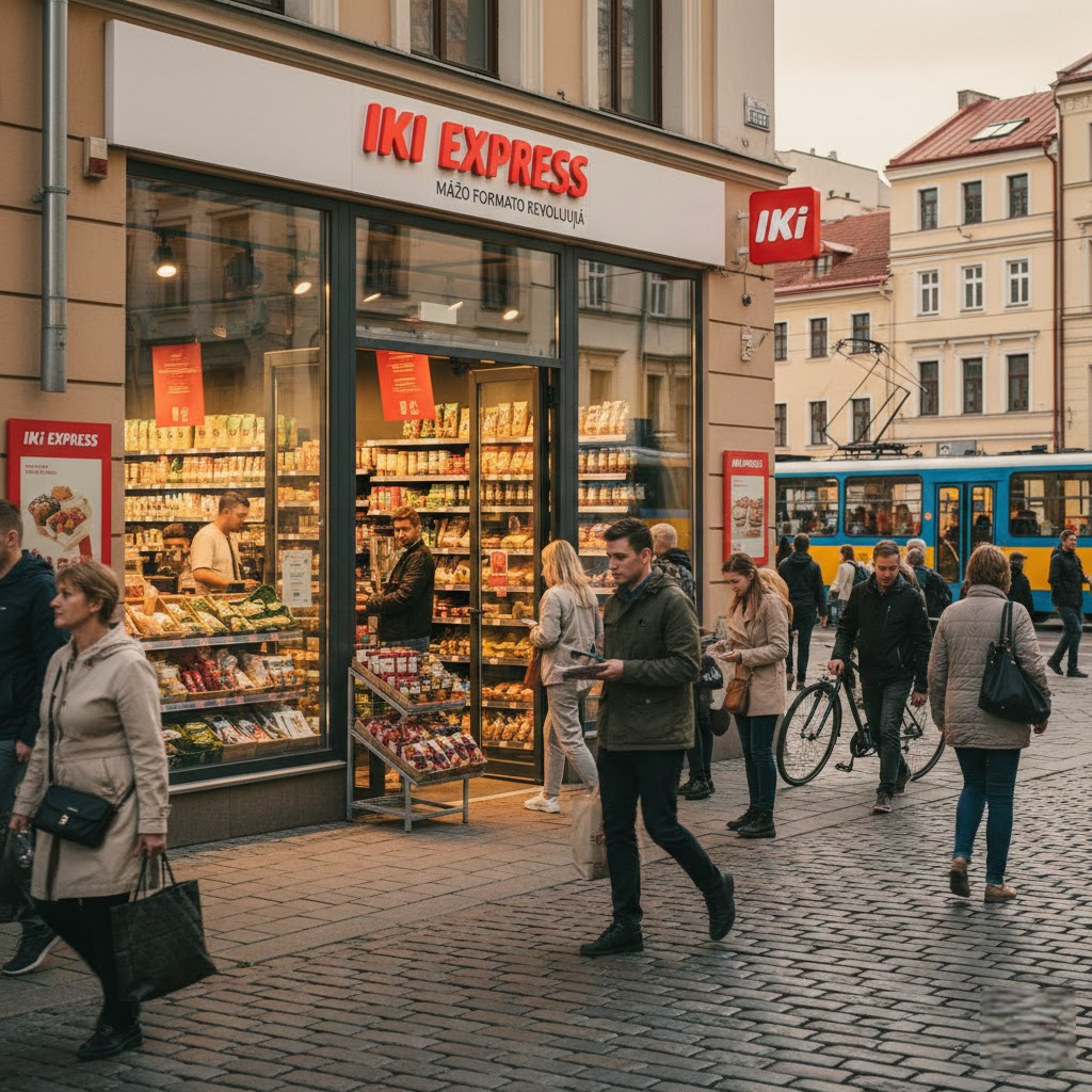 Mažo formato revoliucija: kaip „IKI Express“ pakeitė lietuvių apsipirkimo kultūrą ir miestų ritmą