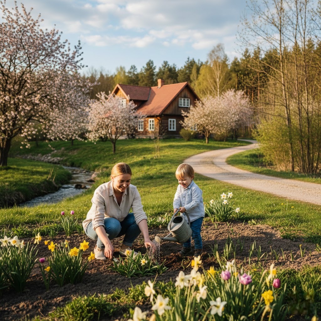 Pavasario lūžio taškas: Kaip balandis keičia mūsų kasdienybę, sodą ir savijautą Pavasario lūžio taškas: Kaip balandis keičia mūsų kasdienybę, sodą ir savijautą