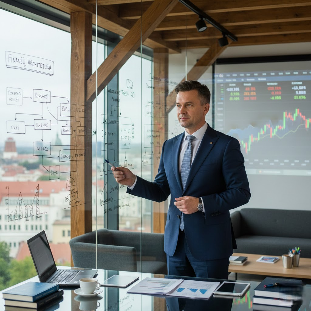 Vilius Židelis: Finansų architektūra ir kintančios investavimo taisyklės Lietuvoje