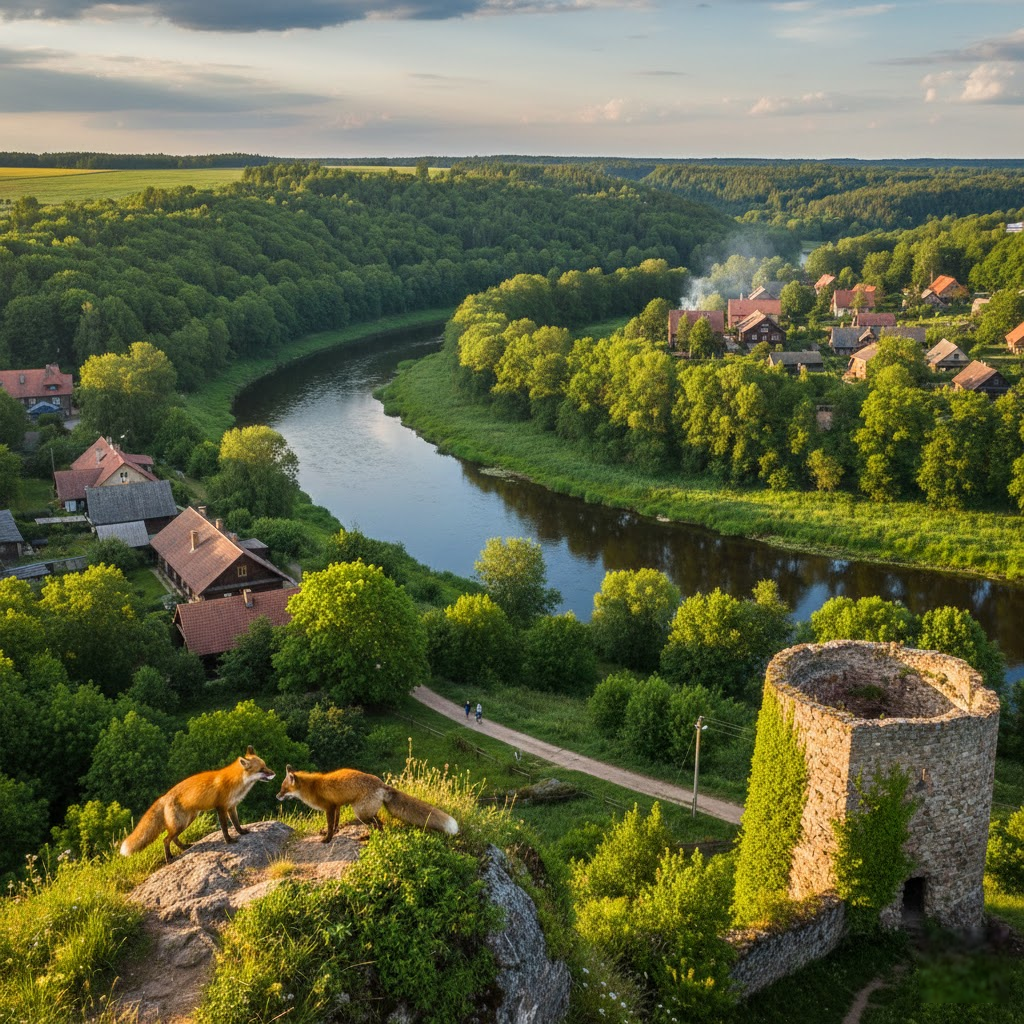 Lapės – žaliuojanti ramybės oazė ir istorijos sergėtoja ant Neries kranto: kodėl čia verta sukti savo lizdą?
