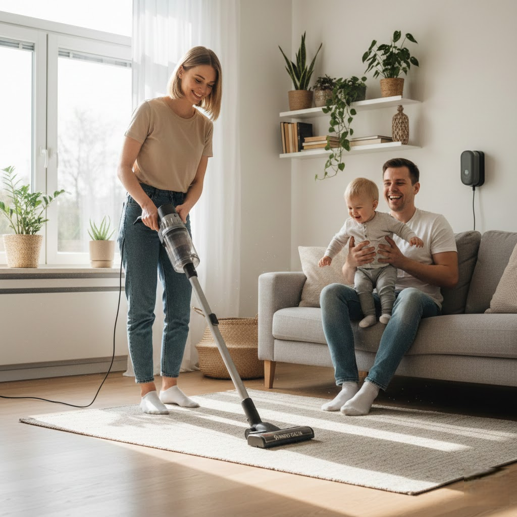 Belaidė revoliucija namuose: kodėl siurblys šluota tampa nepakeičiamu buities įrankiu?