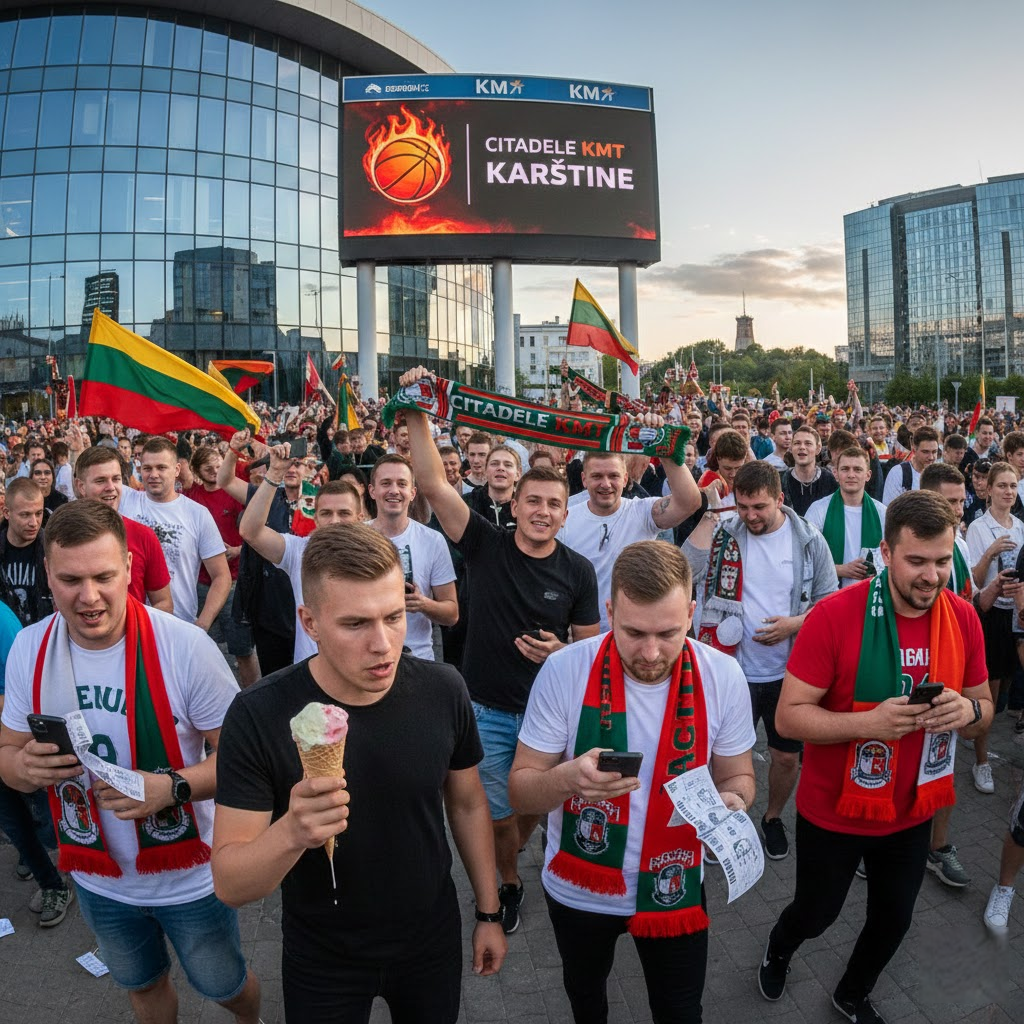 Citadele KMT Karštinė: Kodėl Bilietai į Finalo Ketvertą Tirpsta Greičiau nei Ledai Vasarą?