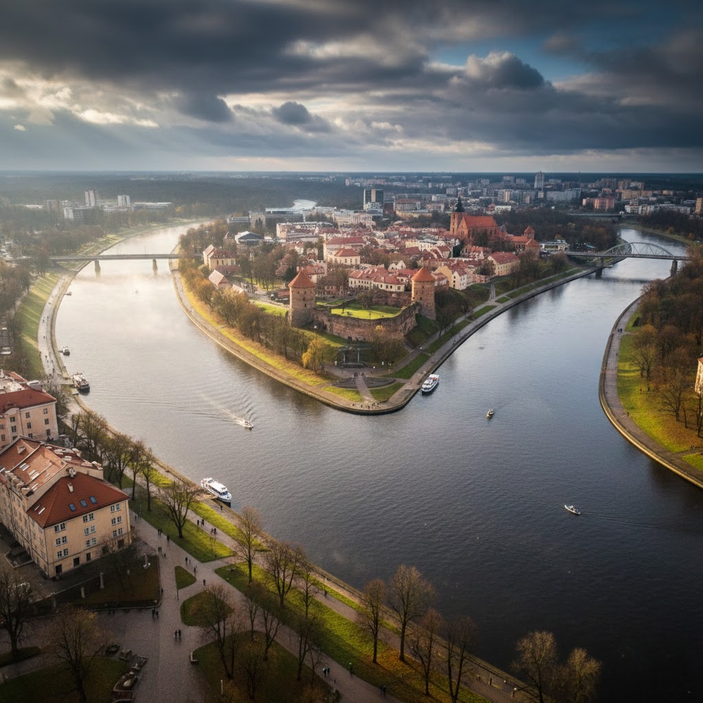 Kaunas tarp dviejų upių: Kaip suprasti miesto mikroklimatą ir orų kaprizus