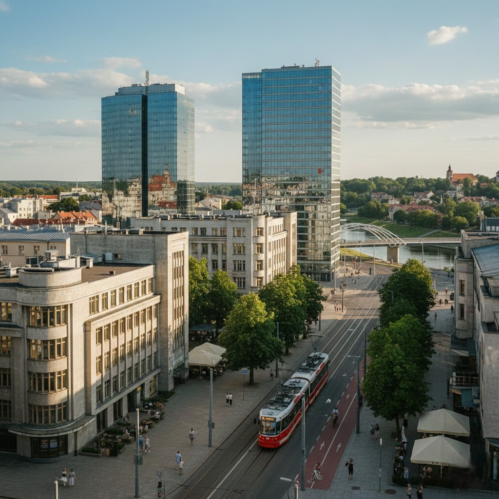 Kaunas: Tarpukario modernizmo dvasia, pulsuojanti šiuolaikiniu ritmu Kaunas: Tarpukario modernizmo dvasia, pulsuojanti šiuolaikiniu ritmu