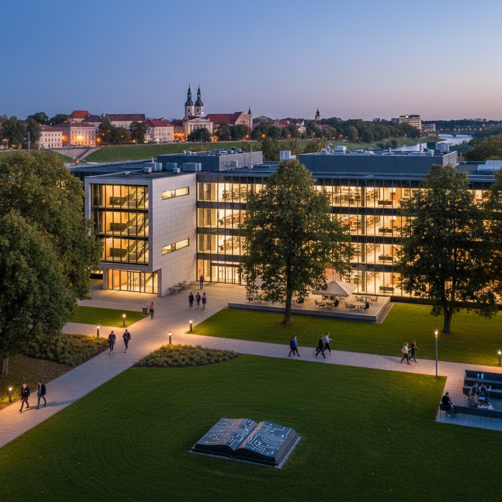 KTU biblioteka: Intelektualinis Kauno širdies centras ir skaitmeninė mokslo tvirtovė