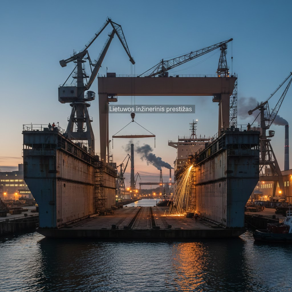 Milžinai uoste: Ko nematome už „Vakarų laivų gamyklos“ dokų vartų ir kaip čia kalamas Lietuvos inžinerinis prestižas Milžinai uoste: Ko nematome už „Vakarų laivų gamyklos“ dokų vartų ir kaip čia kalamas Lietuvos inžinerinis prestižas