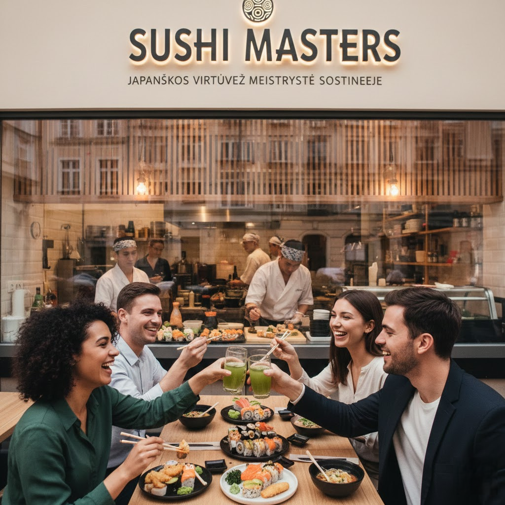 Japoniškos Virtuvės Meistrystė Sostinėje: Kodėl „Sushi Masters“ Tapo Vilniečių Favoritu?