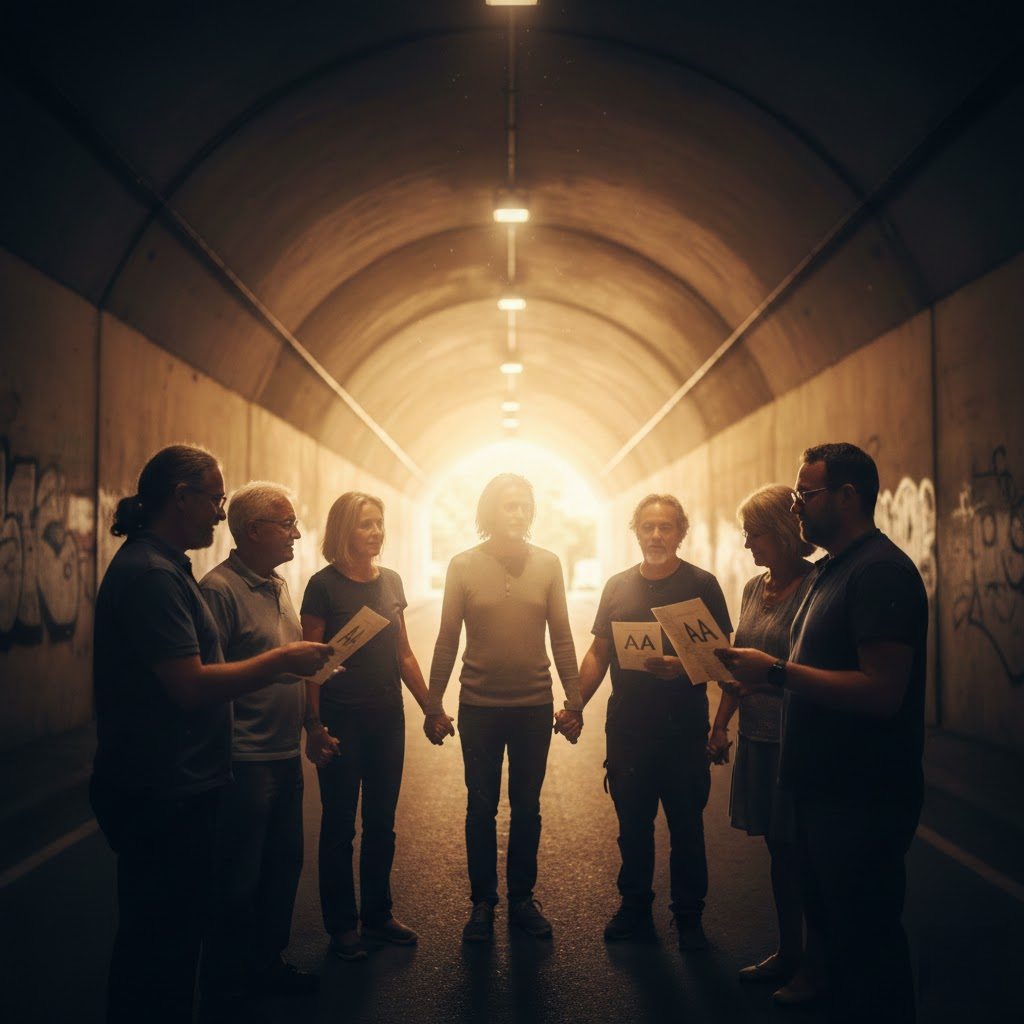 Šviesa tunelio gale: Kaip AA bendruomenė perrašo likimus, kai medicina nuleidžia rankas