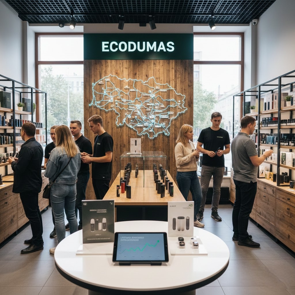 Ecodumas reiškinys: Kaip viena įmonė perbraižė Lietuvos garinimo žemėlapį ir vartotojų įpročius