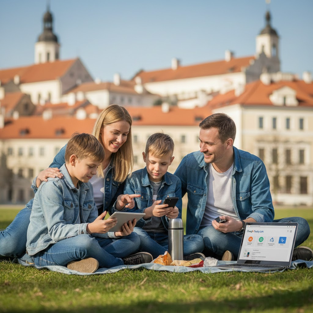 Skaitmeninės ribos be ašarų: Kaip „Google Family Link“ keičia šeimos taisykles