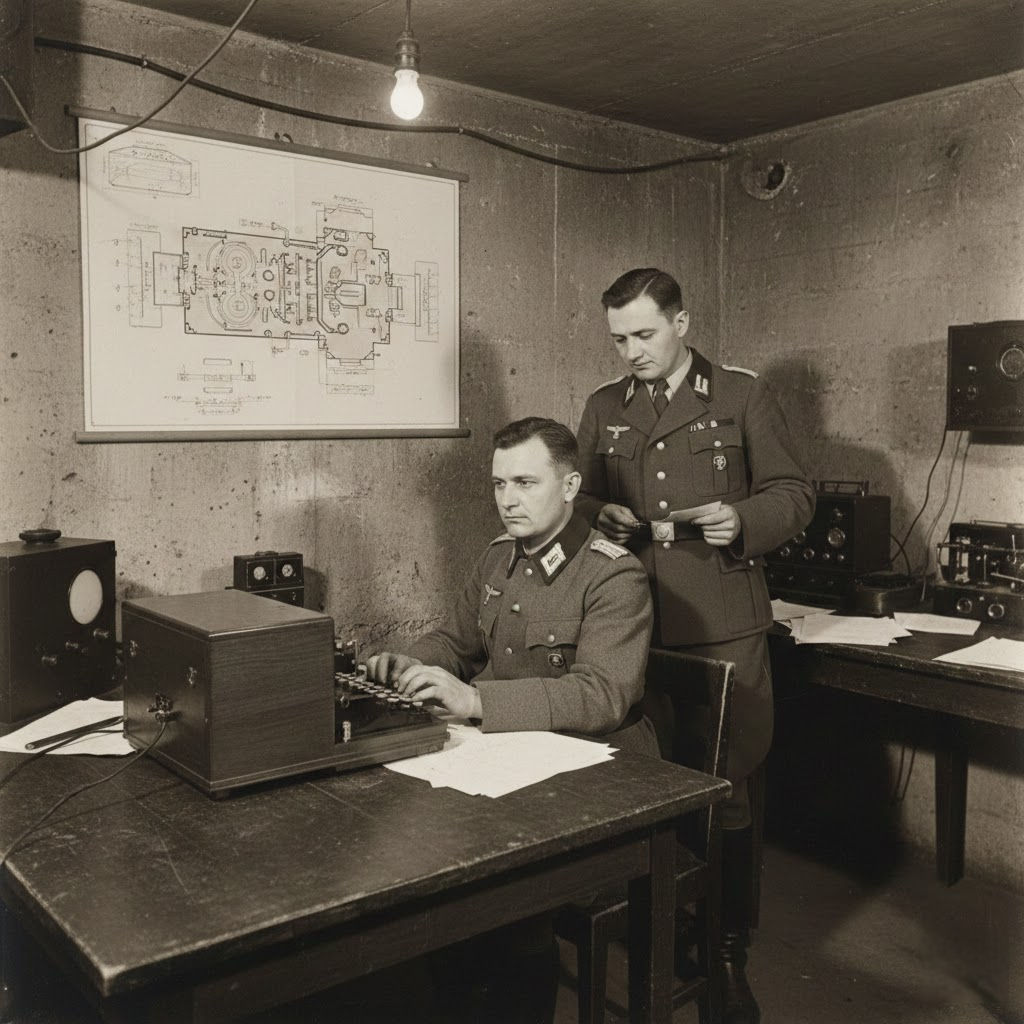 Užrakinta Tyla: Kaip Enigma mašina tapo mirtinu Trečiojo Reicho ginklu ir genialumo išbandymu Užrakinta Tyla: Kaip Enigma mašina tapo mirtinu Trečiojo Reicho ginklu ir genialumo išbandymu