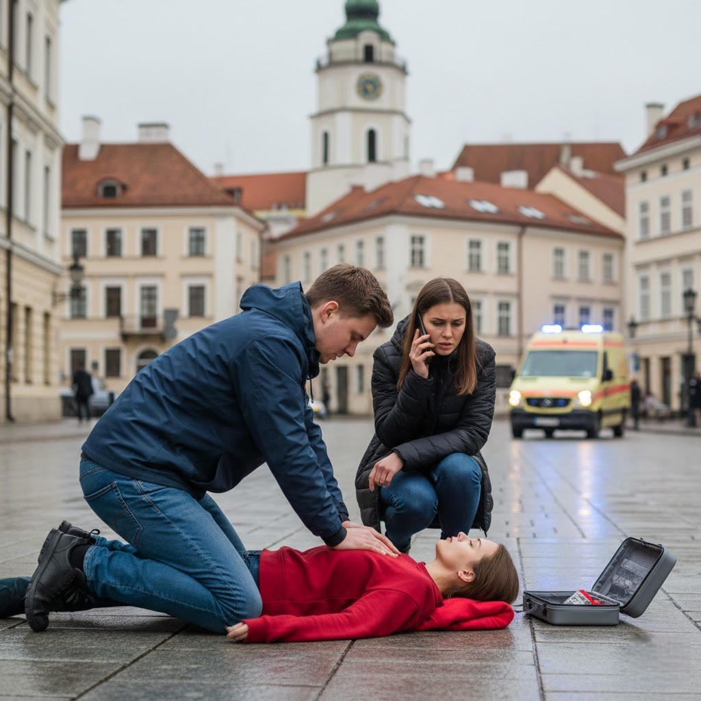 Pirmoji pagalba: Kodėl sekundės kainuoja gyvybę ir kaip netapti bejėgiu stebėtoju Pirmoji pagalba: Kodėl sekundės kainuoja gyvybę ir kaip netapti bejėgiu stebėtoju