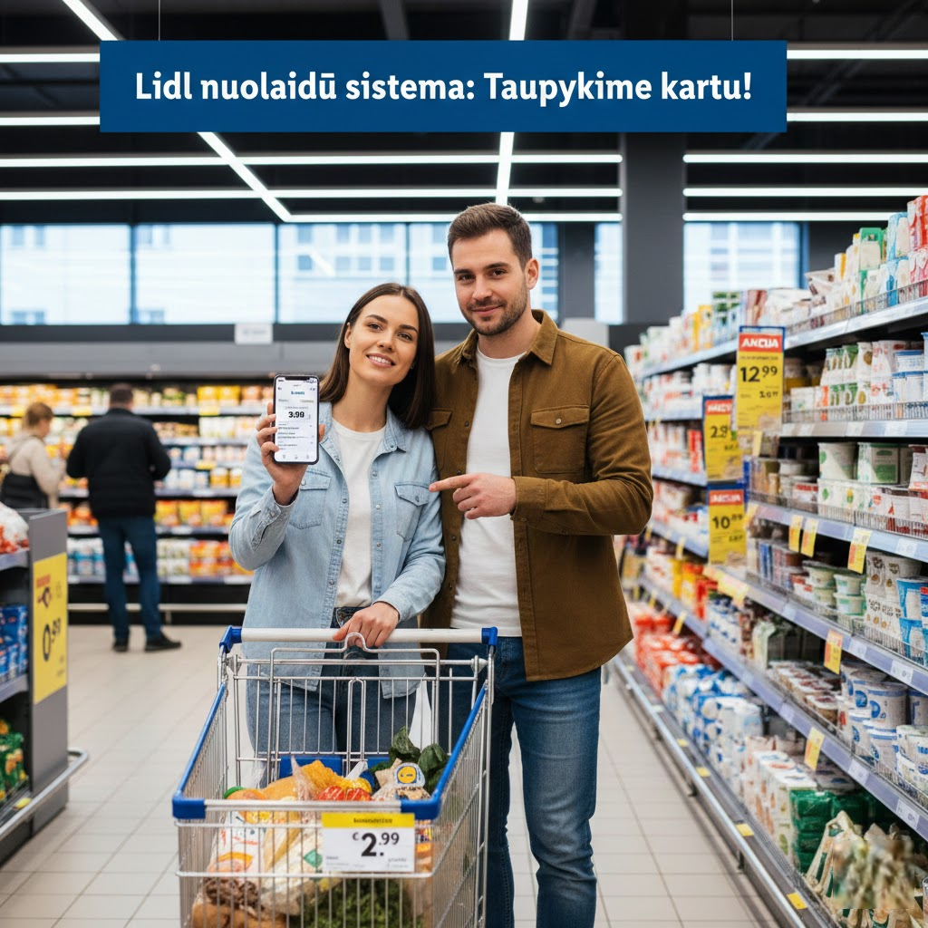 Lidl nuolaidų sistema be paslapčių: kaip realiai sutaupyti, o ne tik išleisti pinigus