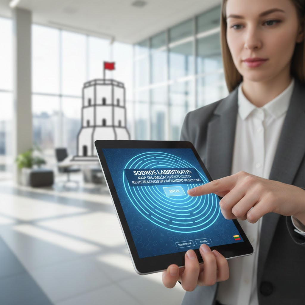 Sodros labirintai: Kaip sklandžiai įveikti registracijos ir prisijungimo procesus