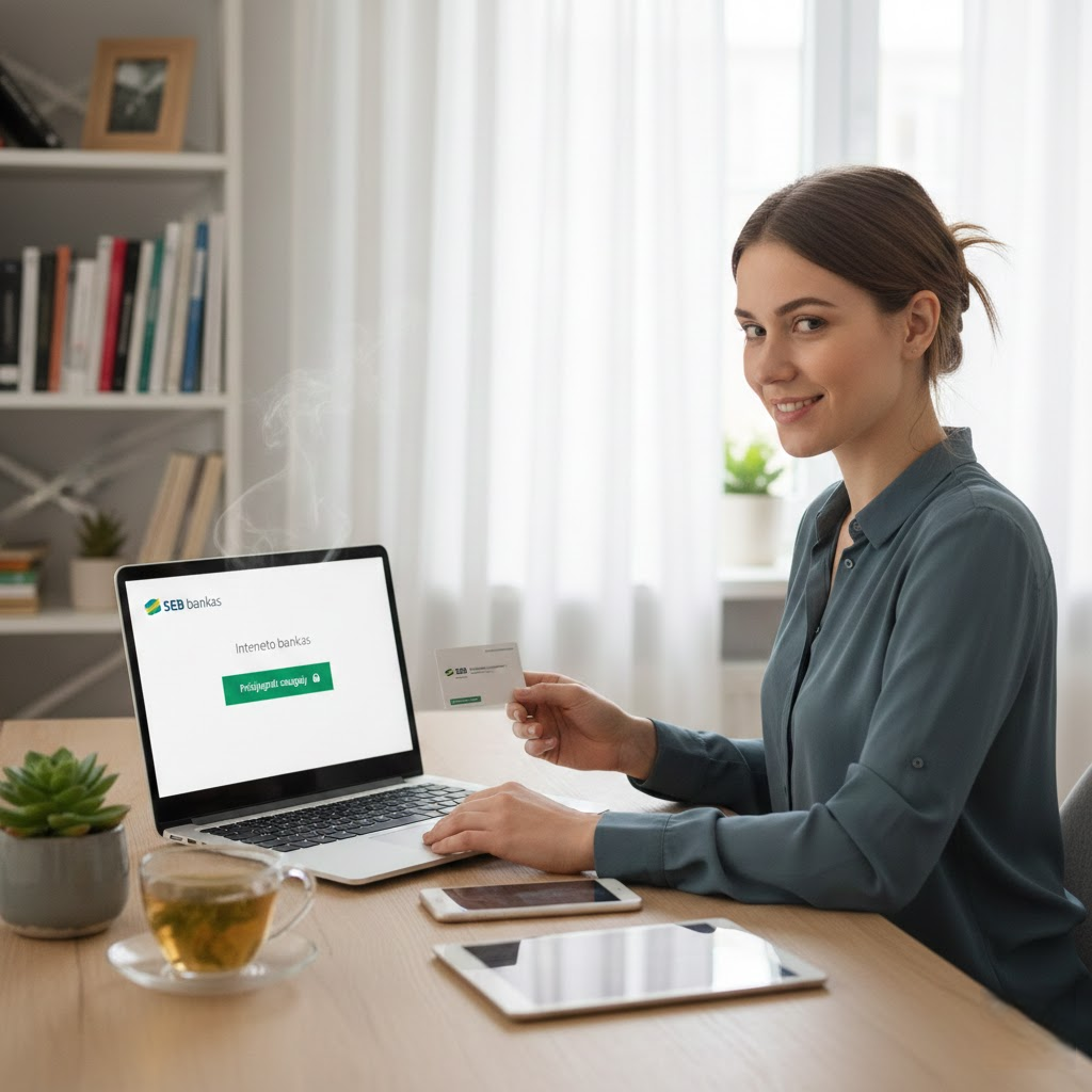 SEB interneto bankas be streso: Kaip užtikrinti sklandų prisijungimą ir maksimalų saugumą SEB interneto bankas be streso: Kaip užtikrinti sklandų prisijungimą ir maksimalų saugumą