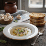 Kreminė prabanga lėkštėje: tobulo pievagrybių sultinio paslaptys ir kulinarinės gudrybės