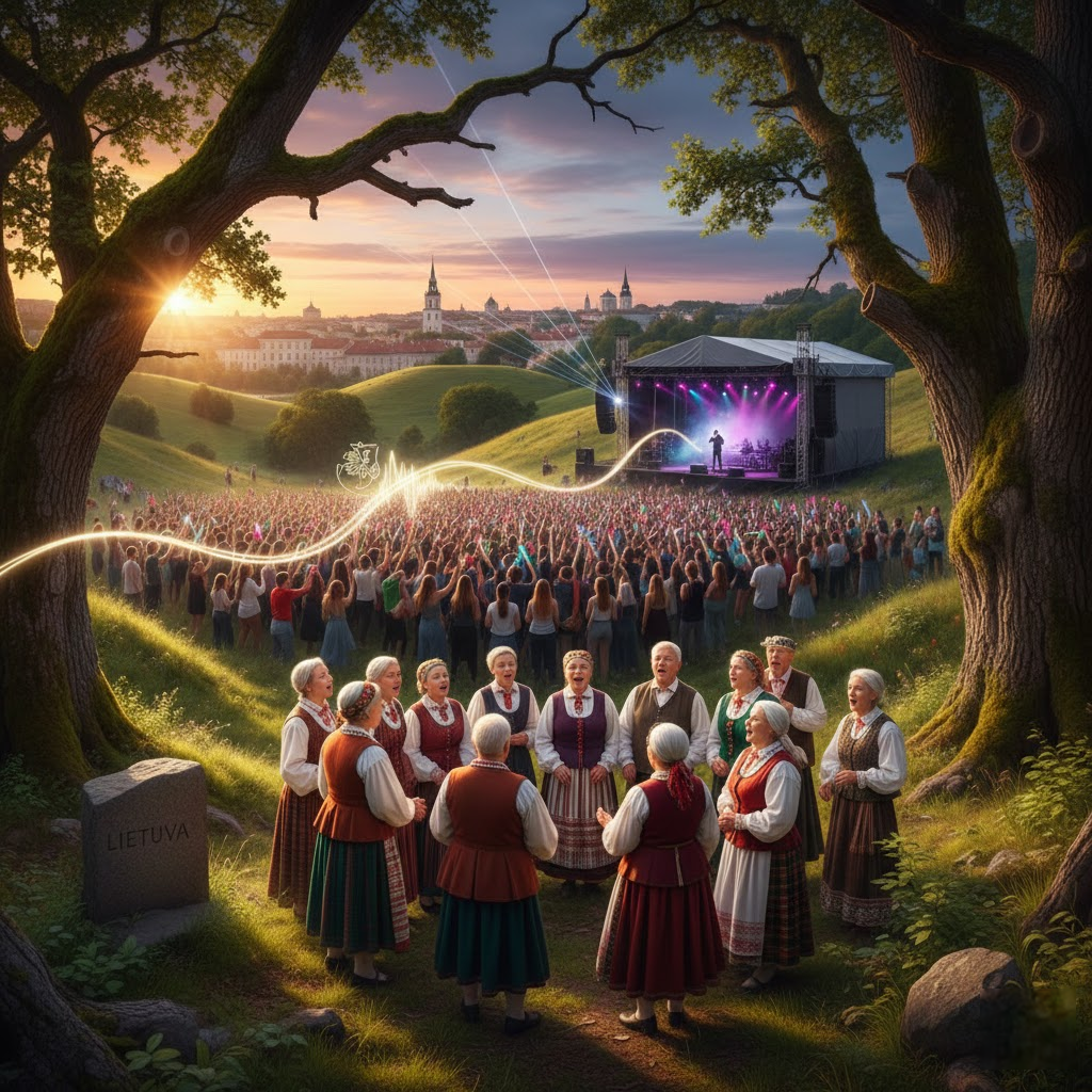 Garso Takelis Lietuvai: Nuo Liaudies Sutartinių iki Elektronikos Aukštumų Garso Takelis Lietuvai: Nuo Liaudies Sutartinių iki Elektronikos Aukštumų