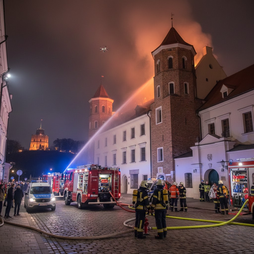 Operatyvus Pranešimas: Ugnies Pavojus Sostinėje, Reagavimo Protokolai ir Gyvybės Apsauga