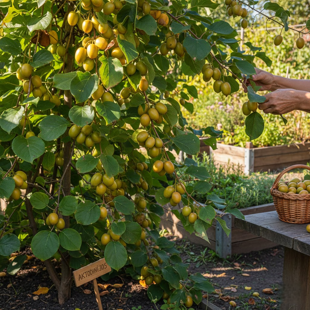 Šiaurės sodų auksas: kaip sėkmingai užsiauginti aktinidijas ir mėgautis mini kiviais Šiaurės sodų auksas: kaip sėkmingai užsiauginti aktinidijas ir mėgautis mini kiviais