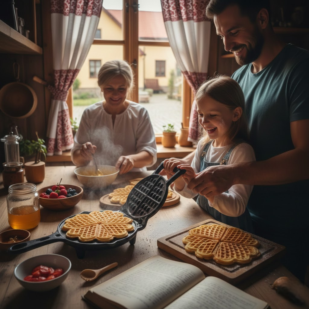 Traškūs krašteliai ir minkštas vidus: Šeimos tradicija tapusios „širdelės“ ir jų gamybos paslaptys Traškūs krašteliai ir minkštas vidus: Šeimos tradicija tapusios „širdelės“ ir jų gamybos paslaptys