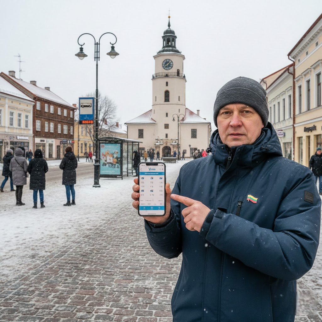 Norvegiškas tikslumas Suvalkijos sostinėje: Kaip planuoti laiką Marijampolėje pagal Yr.no prognozes