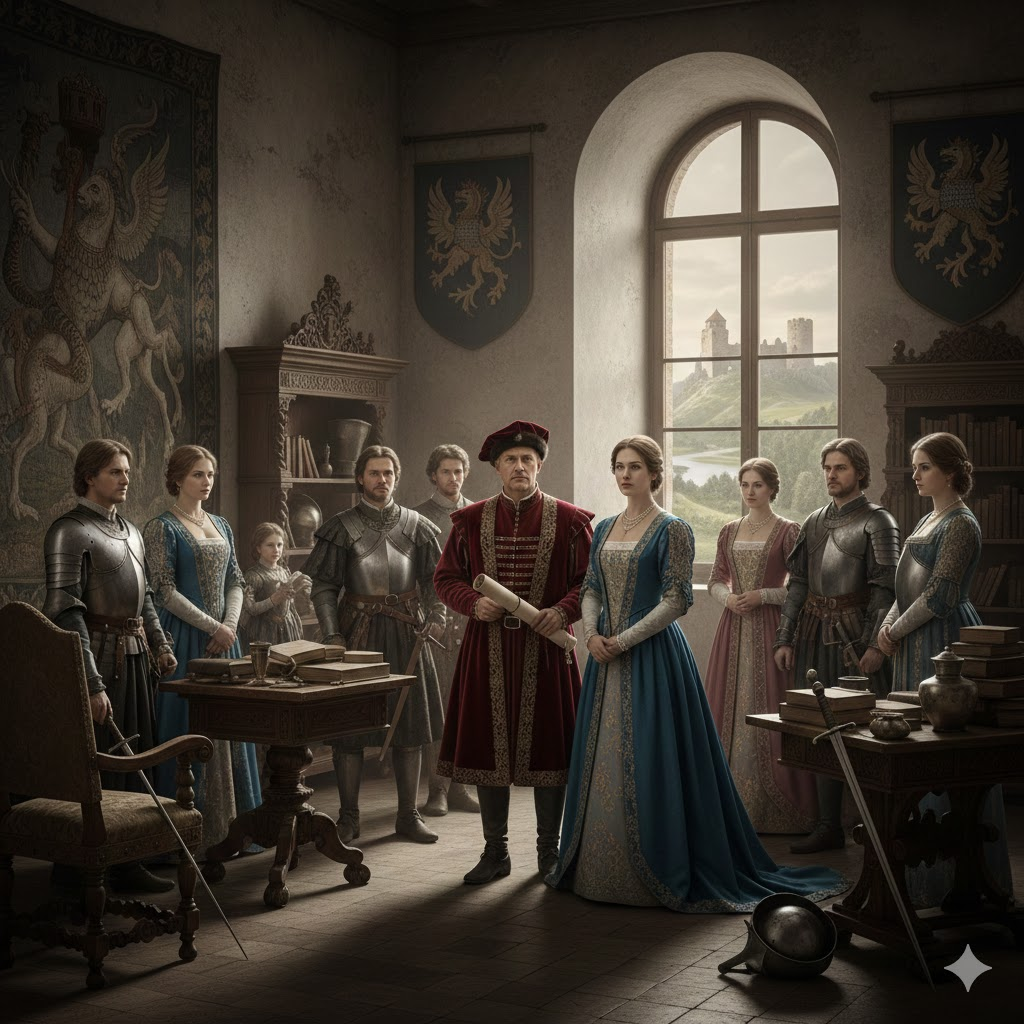 Mėlynojo kraujo paslaptys: Lietuvos bajorijos didybė, nuopuoliai ir gyvasis palikimas