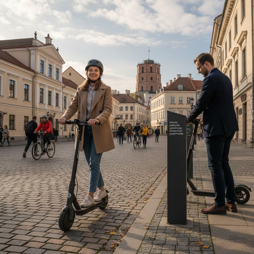 Miesto judumo revoliucija: Elektriniai paspirtukai – ne tik pramoga, bet ir atsakomybė