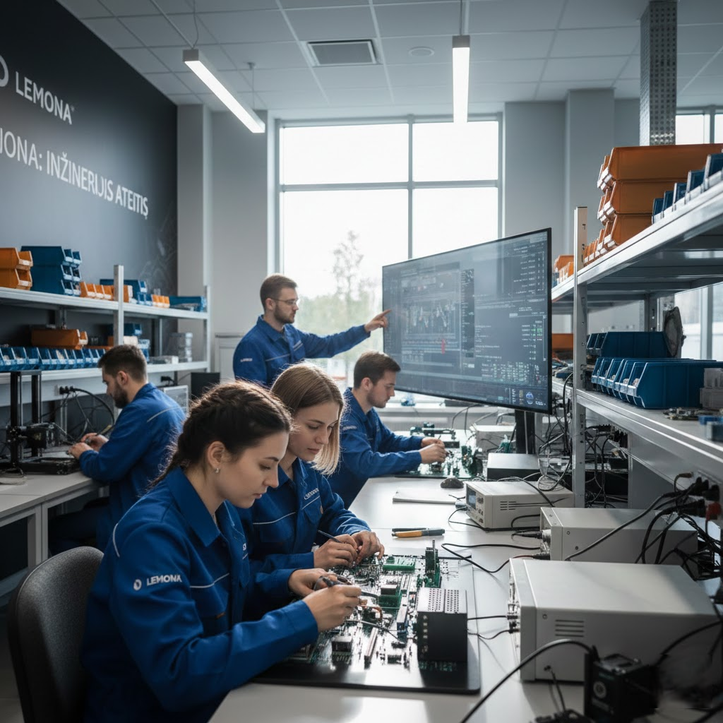 Elektronikos ekosistemos širdis: Kodėl „Lemona“ tapo neatsiejama Lietuvos inžinerijos dalimi