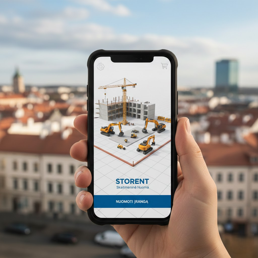 Statybų aikštelė jūsų kišenėje: kodėl „Storent“ skaitmeninė nuoma tapo žaidimo keitėju rinkoje Statybų aikštelė jūsų kišenėje: kodėl „Storent“ skaitmeninė nuoma tapo žaidimo keitėju rinkoje