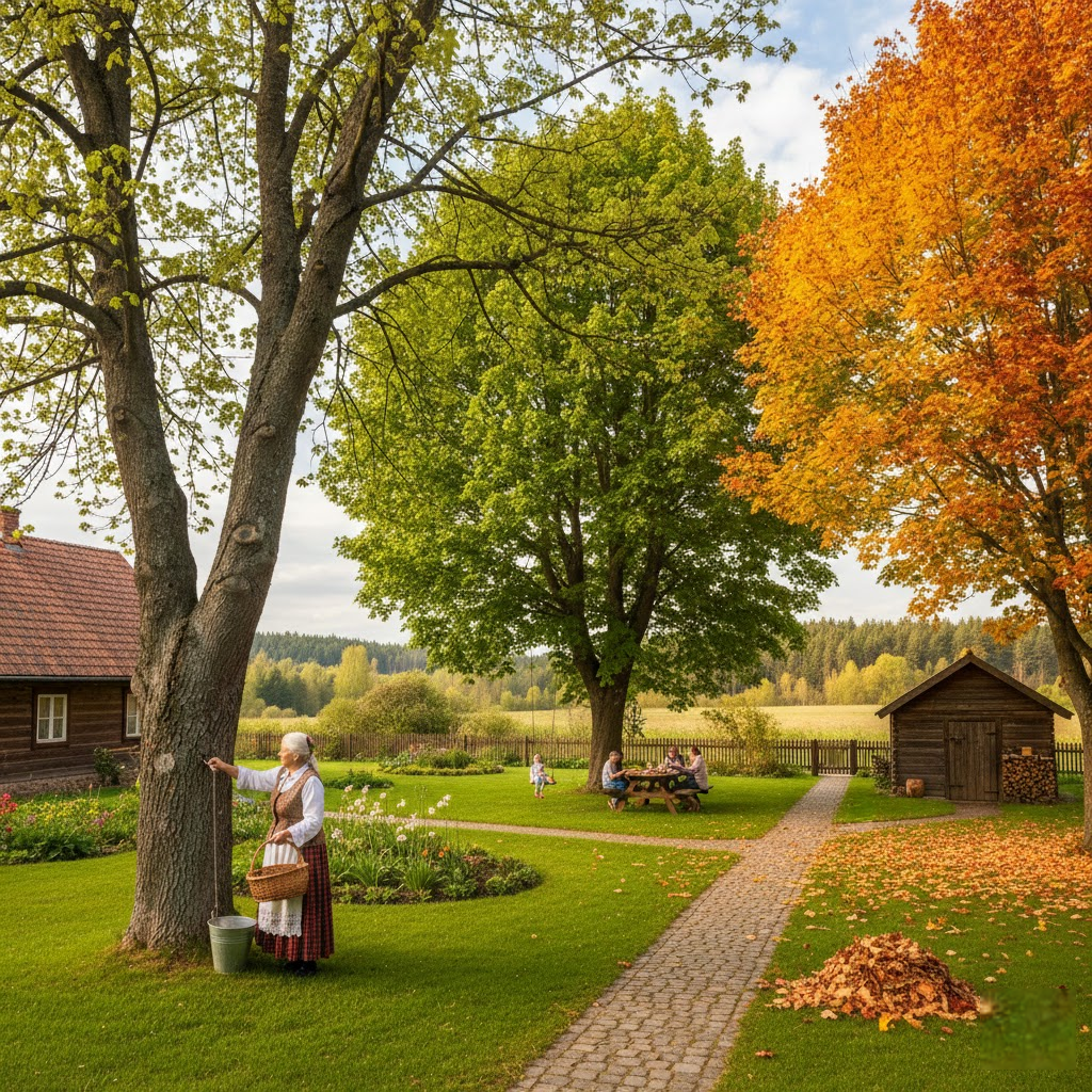 Klevų didybė: Nuo pavasarinės sulos iki rudens aukso jūsų kieme
