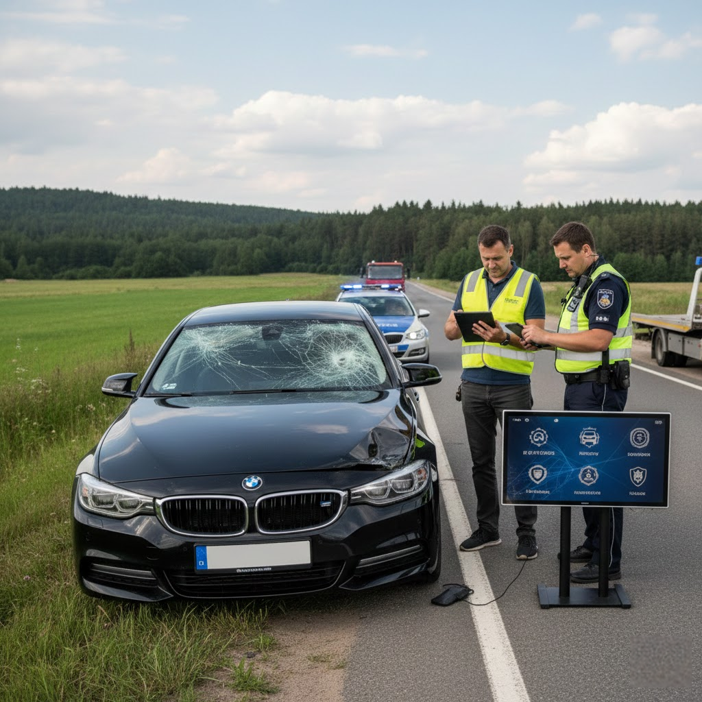 Skaitmeninis skydas vairuotojams: Kaip e-sistemos keičia avarijų valdymą ir automobilių istorijos patikrą Skaitmeninis skydas vairuotojams: Kaip e-sistemos keičia avarijų valdymą ir automobilių istorijos patikrą